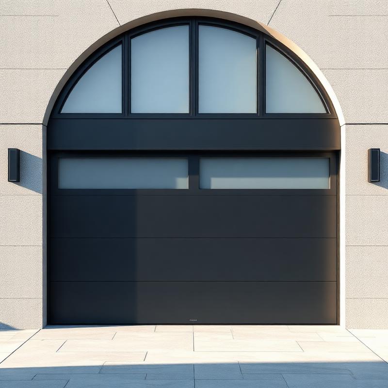 Modern garage door style